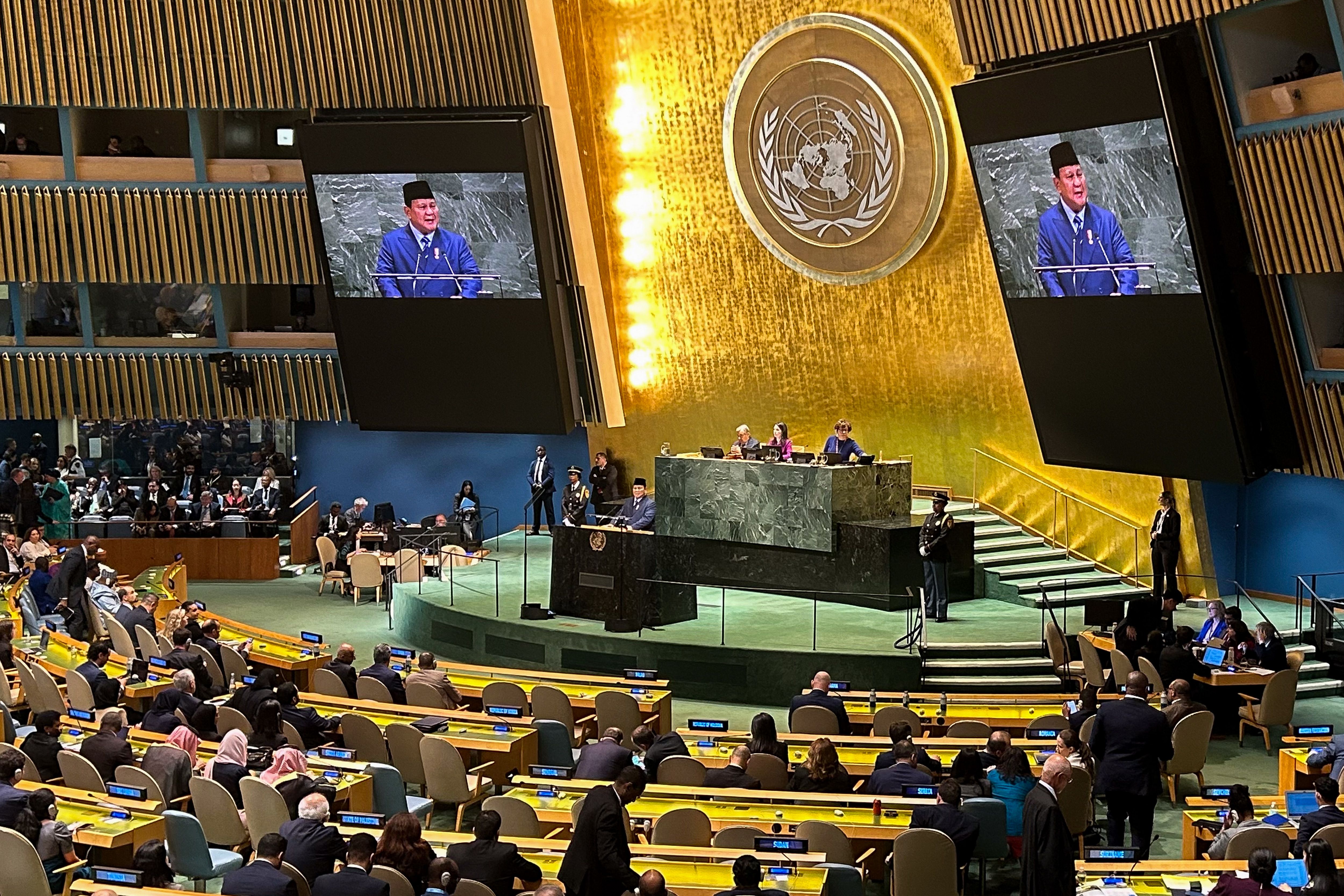 Pidato Prabowo di PBB: Indonesia Serukan Harapan, Perdamaian, dan Keadilan Dunia