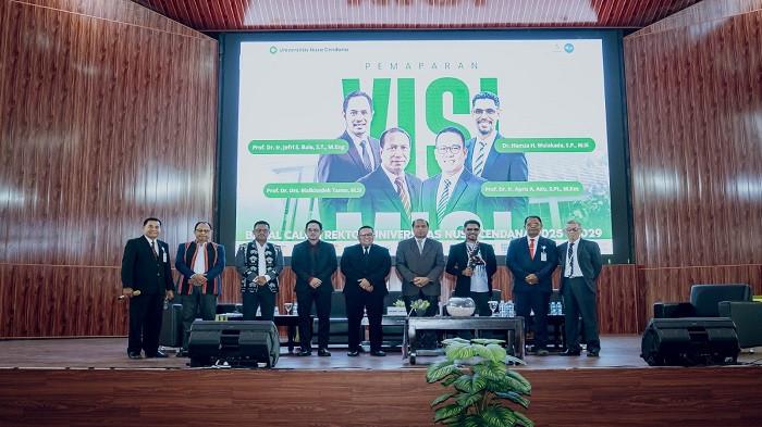 Empat Bakal Calon Rektor Undana Sampaikan Visi dan Misi di Forum Resmi